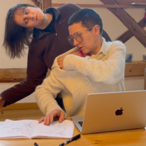 Florentine Rey & Rose-Marie Taillard en résidence à la Factorie - Maison de Poésie de Normandie